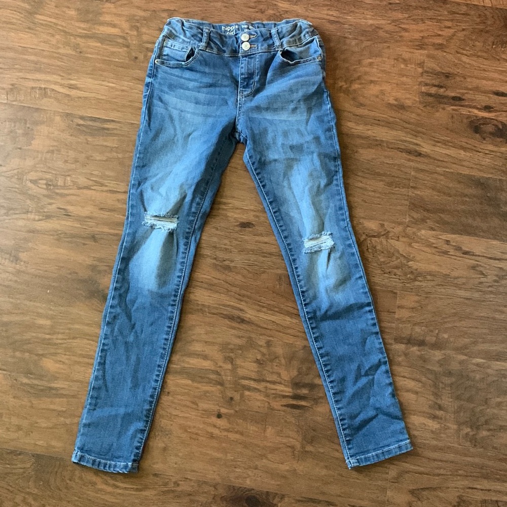 Girls Hippy Girl High Rise Skinny Jeans Size 12